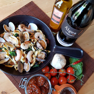 PASTA FRESCA CON ALMEJAS “AL AGLIO E PEPEROCINO” - pons1945.com