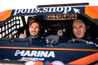 Eduard Pons y Jaume Betriu sobreviven a la etapa más dura del Dakar