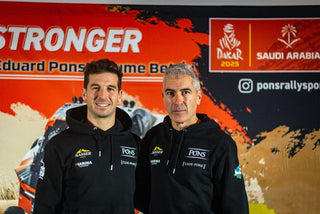 Eduard Pons sube la apuesta y la ambición en su segundo Dakar