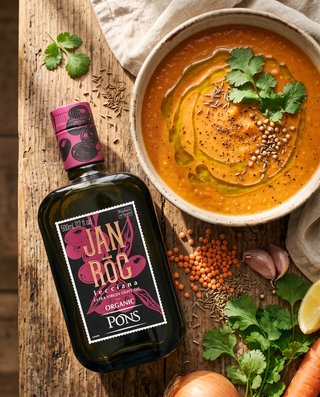 Sopa de lentejas especiada con JANIROC Lecciana