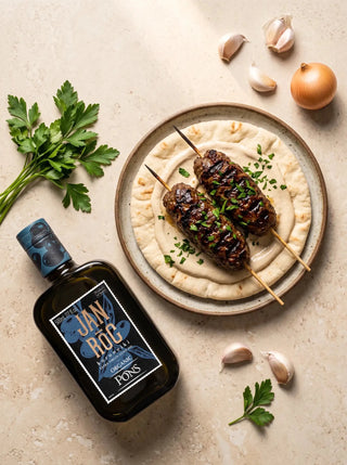 Kofta de cordero con JANIROC Koroneiki - PONS