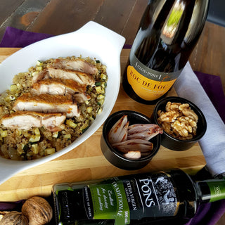 POLLO CON QUINOA Y CALABACÍN