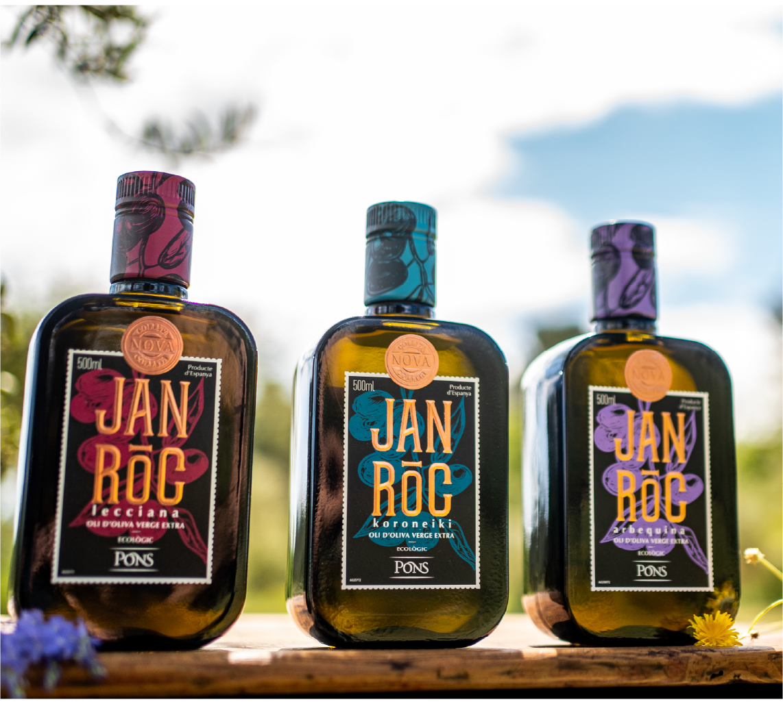Colección JANIROC: Arbequina, Lecciana y Koroneiki