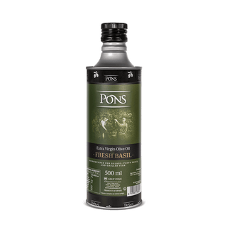 PONS Aceite de Oliva con Albahaca Fresca 500 Ml