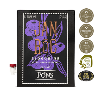 JANIROC Arbequina Ecológico Bag in Box 5L (Nueva Cosecha 2025) - pons1945.com