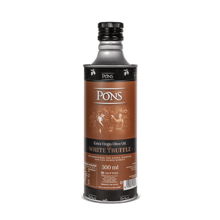 PONS Aceite de Oliva infusionado con Trufa Blanca 500 Ml.