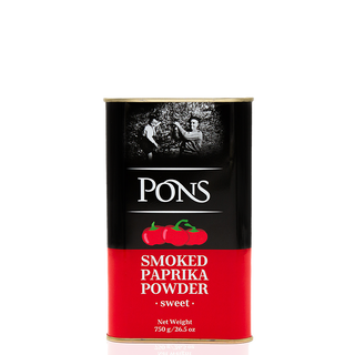 PONS Paprika - Hot Smoked 12/750 Gr