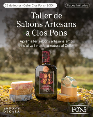 Cosmètica d’Origen amb Oli d’Oliva: Taller de Sabó Natural a Clos Pons - pons1945.com