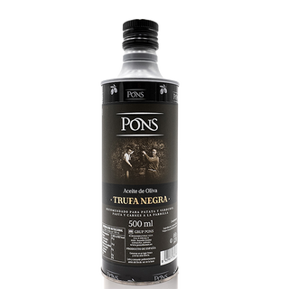 PONS Aceite de Oliva infusionado con Trufa Negra 500 Ml.