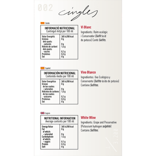 Cingles de Clos Pons 750 Ml - Colección - 2018 - pons1945.com