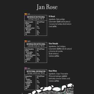 Jan Rose 750ml 2022
