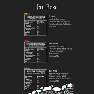 Jan Rose 750 ml 2023