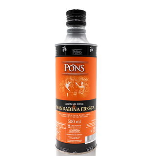 PONS Aceite de Oliva Cítrico con Mandarina 500 Ml.