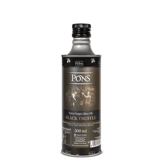PONS Aceite de Oliva infusionado con Trufa Negra 500 Ml. - pons1945.com