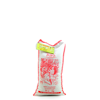 PONS Natural White Rice D.O Calasparra 1 Kg - pons1945.com