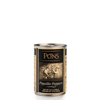 PONS Piquillo Peppers 390 gr tin - pons1945.com