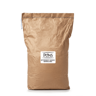 PONS Smoked Bittersweet Paprika 25kg - pons1945.com