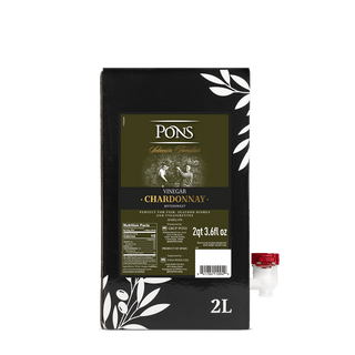 Pons Vinegar Chardonnay 2 Liter (Bag in Box) - pons1945.com